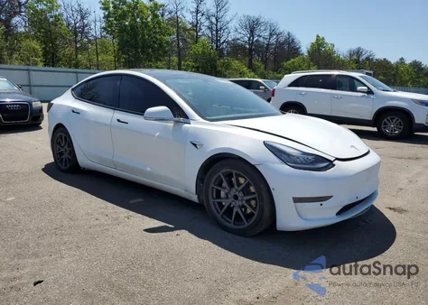 2021 Tesla Model 3 из США, поврежденный, VIN 5YJ3E1EA3MF027335